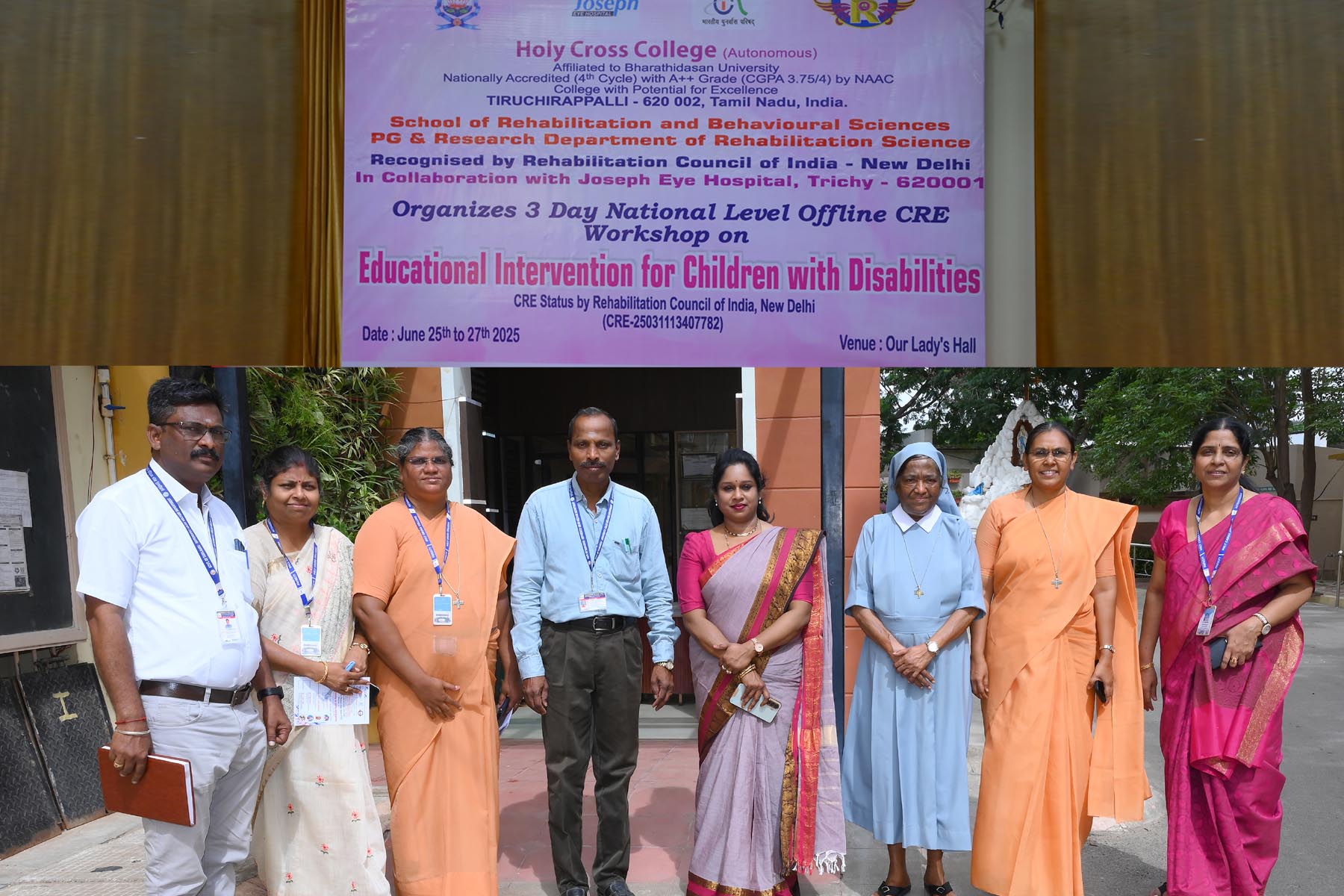 Educational Intervention for Children with Disabilities June 25,27 June 2025  